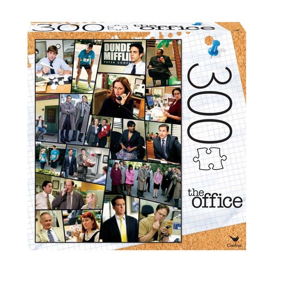 Cardinal Other - The Office * 300 Piece Puzzle NIB Dunder Mifflin Paper Company 18”x24” Gift Fan